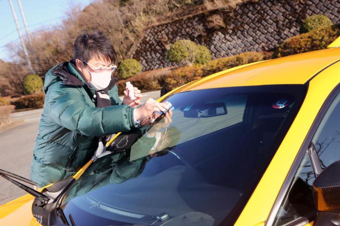 画像ギャラリー ガラスに塗るだけで 走りが変わる って本気か トヨタが開発した 不思議な コーティングを試した 画像11 自動車情報 ニュース Web Cartop