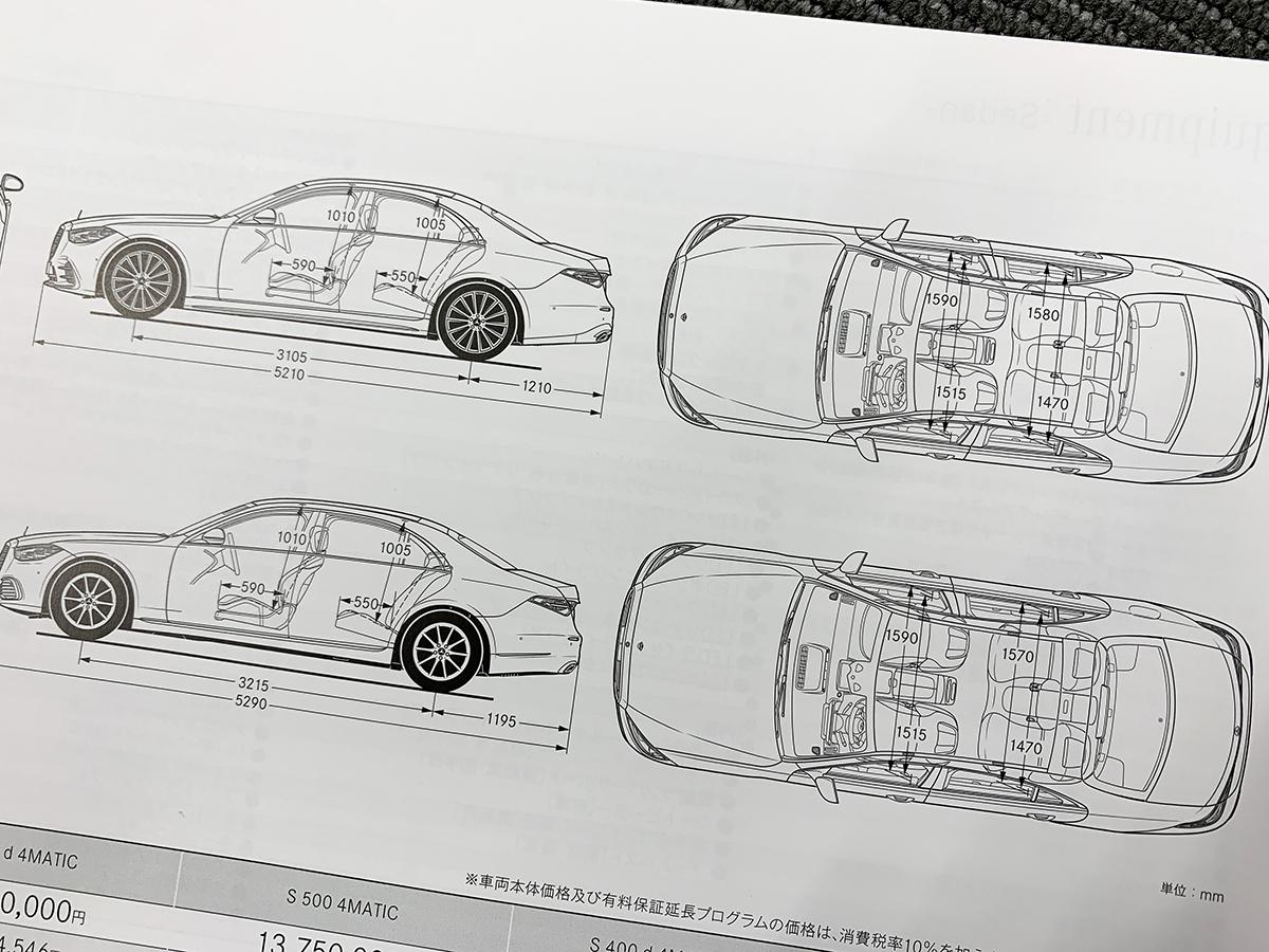 車内のカタログのイメージ