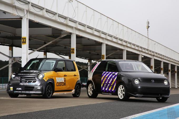 Honda Eとn Oneが超絶走り系に変身 ホンキすぎるホンダアクセスのカスタム力に圧倒される 自動車情報 ニュース Web Cartop Honda Eとn Oneが超絶走り系に変身 ホンキすぎるホンダアクセスのカスタム力に圧倒される 自動車情報 ニュース Web Cartop