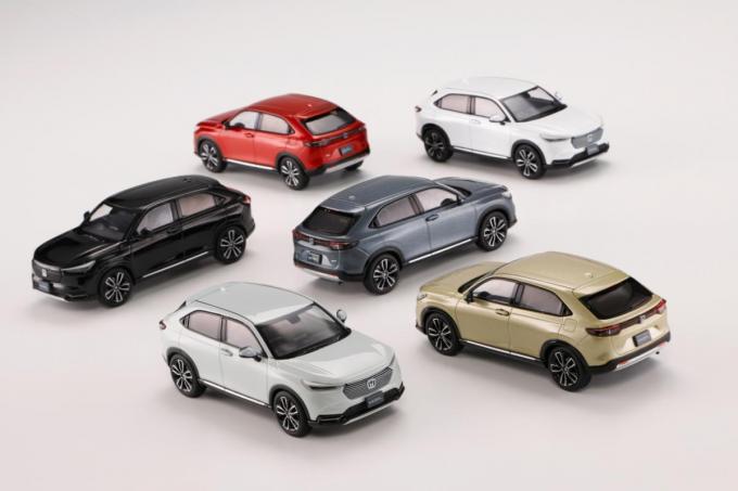 ホビージャパンから新型ホンダ ヴェゼルの1 43モデルカーが発売 全6色をラインアップ 自動車情報 ニュース Web Cartop