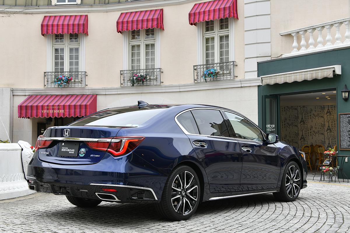 手放し よそ見 のレベル３自動運転に乗った 新型レジェンドの驚きと課題 写真3 Goo 自動車