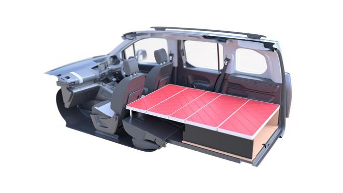 画像ギャラリー 車中泊好きは必見 シトロエン ベルランゴ純正アクセサリー アグレ ベッドキット 発売 画像9 自動車情報 ニュース Web Cartop
