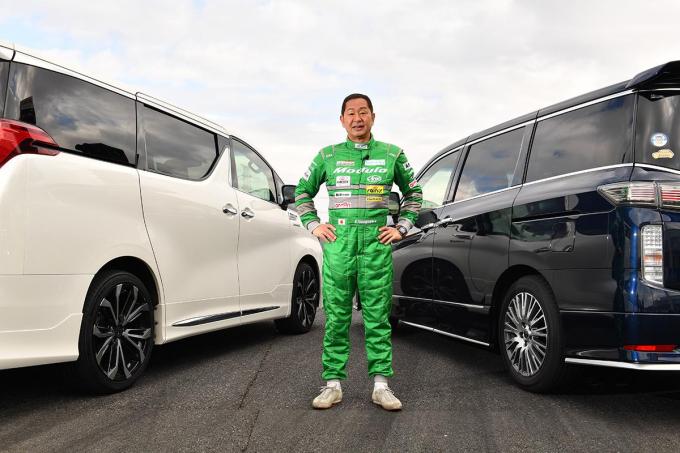 ドリキン土屋圭市の次期愛車候補になれるか!? エルグランドAUTECH&モデリスタ・アルファードをサーキットで試す【CARトップTV】
