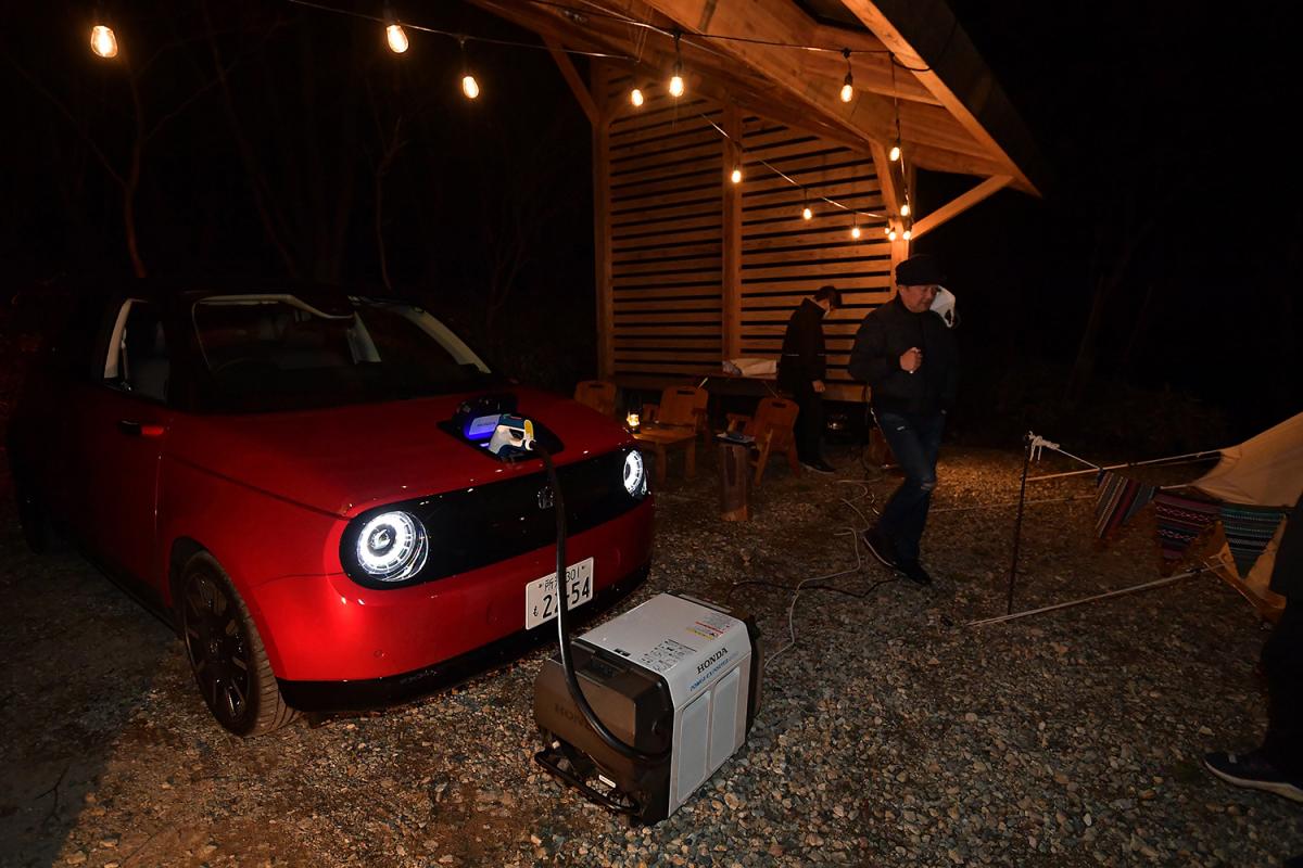 カレーうどんと電気ストーブで実感 Honda Eはアウトドア 災害現場 無双 確実だった V2h V2l体験記 後編 自動車情報 ニュース Web Cartop 2ページ目 カレーうどんと電気ストーブで実感 Honda Eはアウトドア 災害現場 無双 確実だった V2h V2l体験記 後編 自動車情報 ニュース Web Cartop 2ページ目
