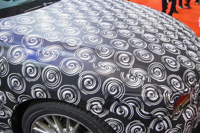 じつは 社内オリジナルデザイン だった 開発車両の 渦巻き柄 ラッピングの正体とは 自動車情報 ニュース Web Cartop