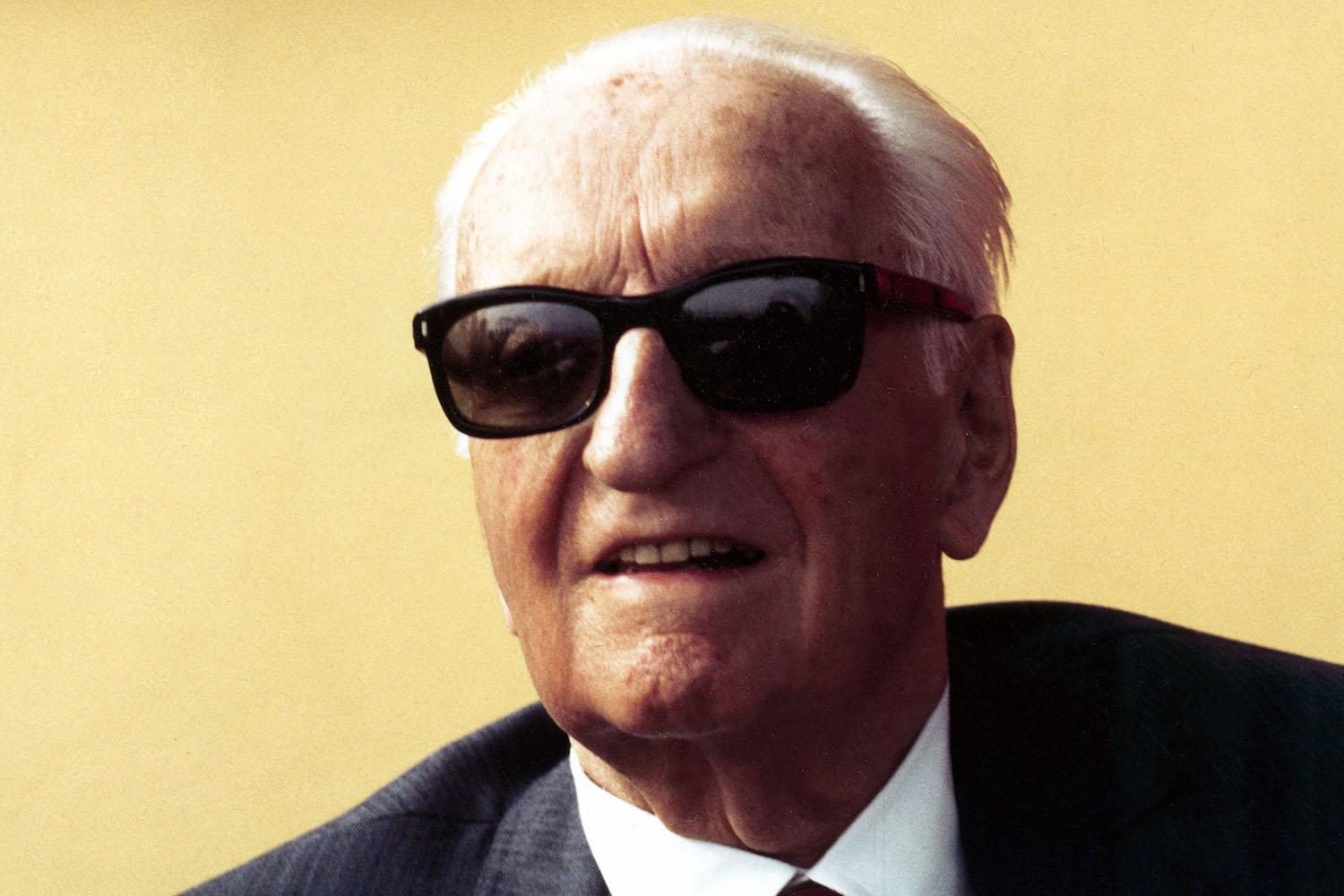 フェラーリの創始者エンツォ・フェラーリ