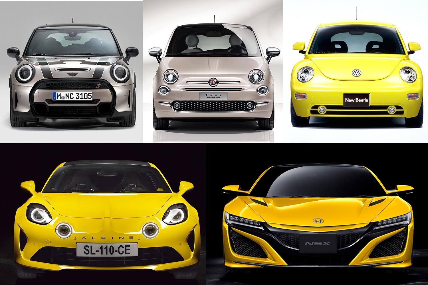 ミニに500にnsx 昔の名車の名を引き継ぐリバイバル車はドコを引き継ぎ何が違うのか Goo 自動車