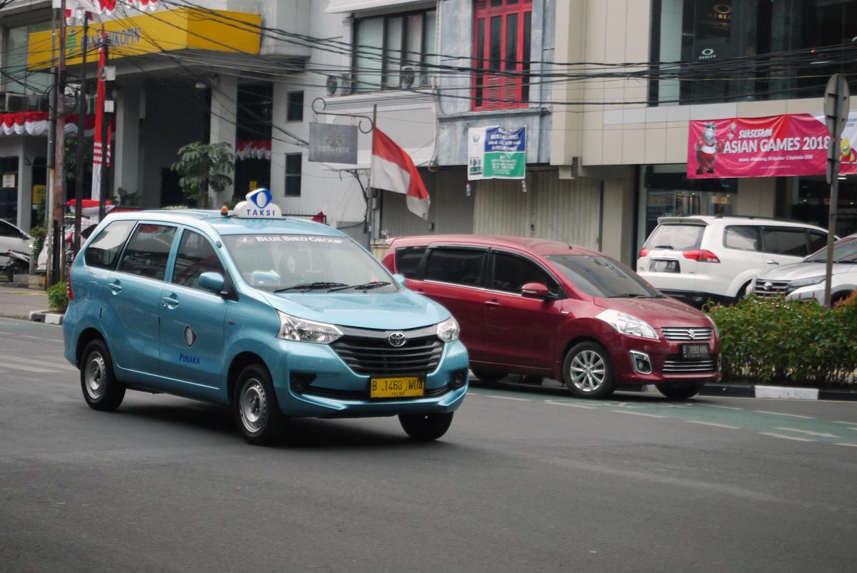 インドネシアのタクシー