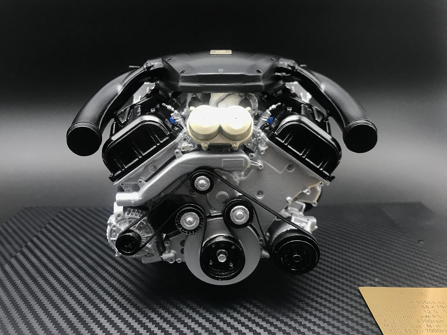 究極のエンジンモデル「レクサスLFA 1LR-GUE」を発売 〜 画像1