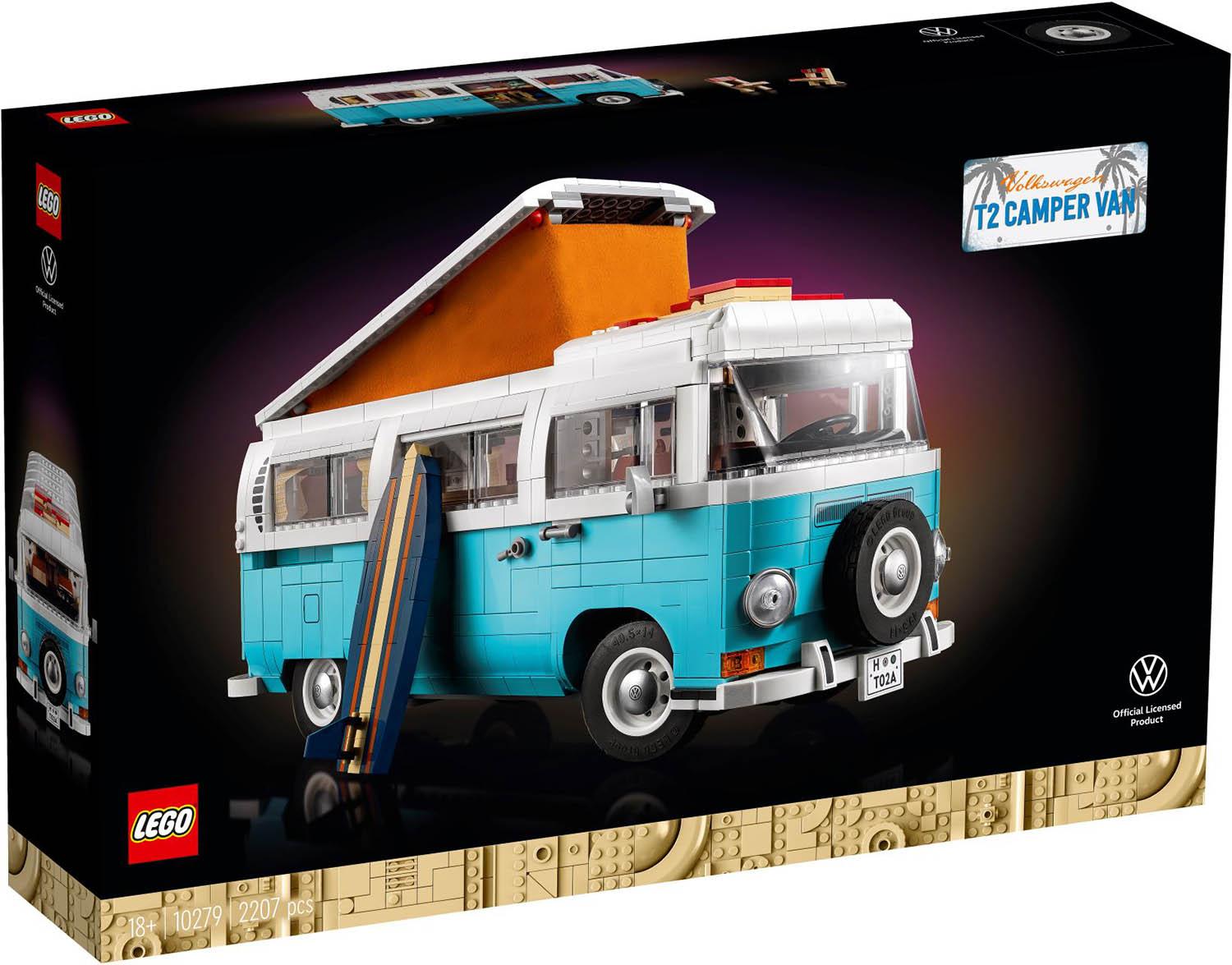 「レゴ フォルクスワーゲン タイプ 2 バス キャンピングカー」のパッケージ 〜 画像5