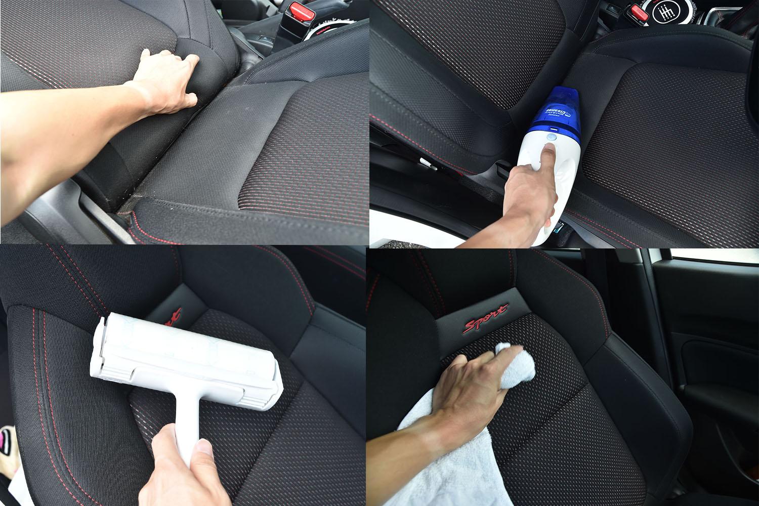 恐るべき 汚れ の堆積場だった コロコロはng 霧吹きが有効 クルマのシート掃除の極意とは Goo 自動車 恐るべき 汚れ の堆積場だった コロコロはng 霧吹きが有効 クルマのシート掃除の極意とは Goo 自動車