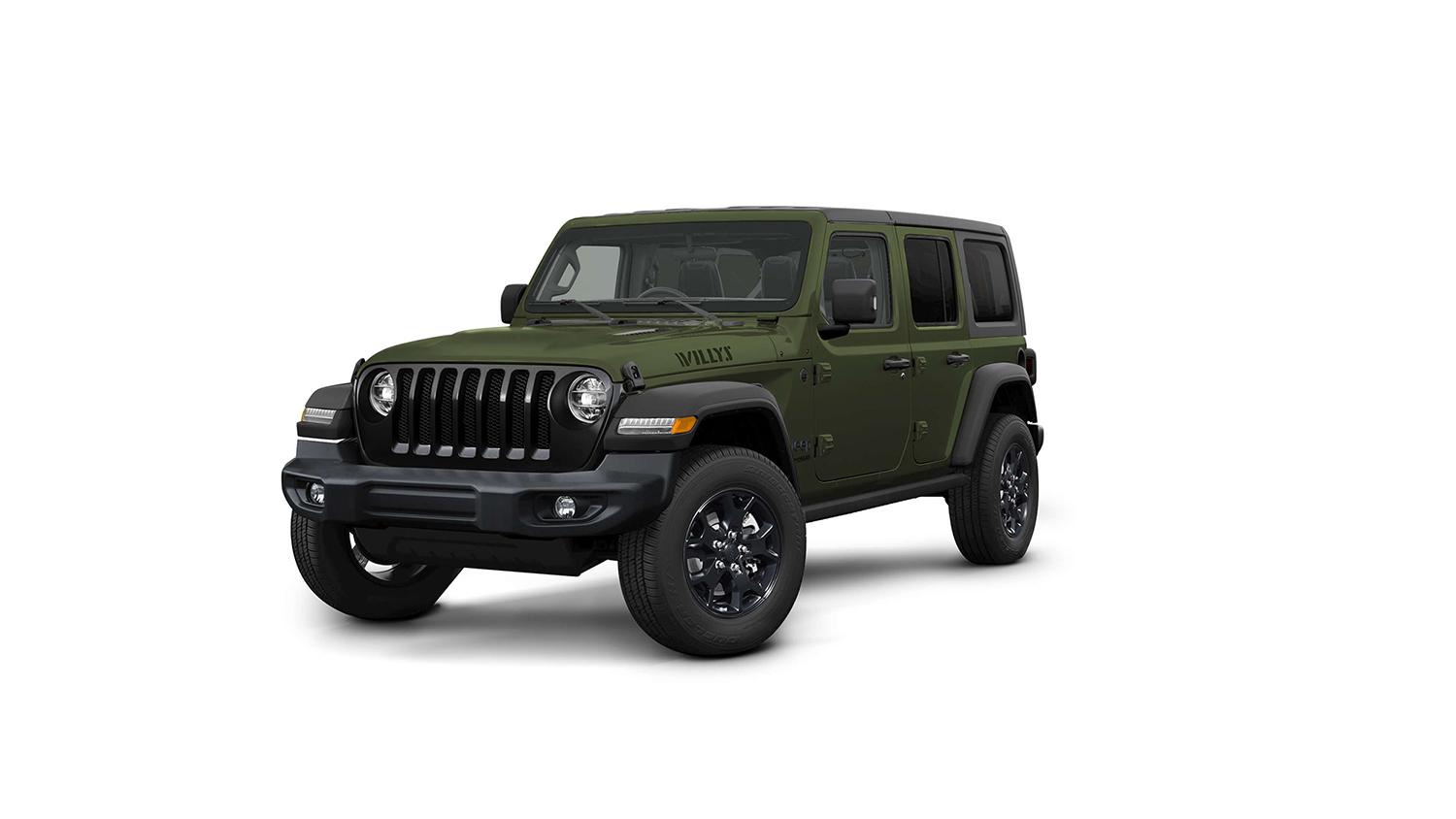 ミリタリー感溢れるまさにジープに相応しい限定車 ジープ ラングラー アンリミテッド ウィリスを発売 自動車情報 ニュース Web Cartop