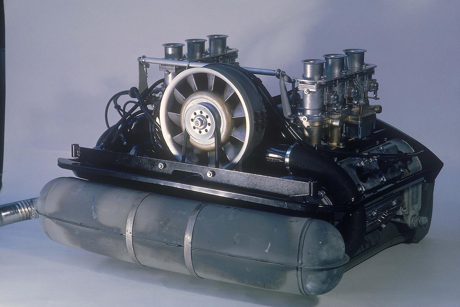 901型ポルシェ９１１の空冷エンジン