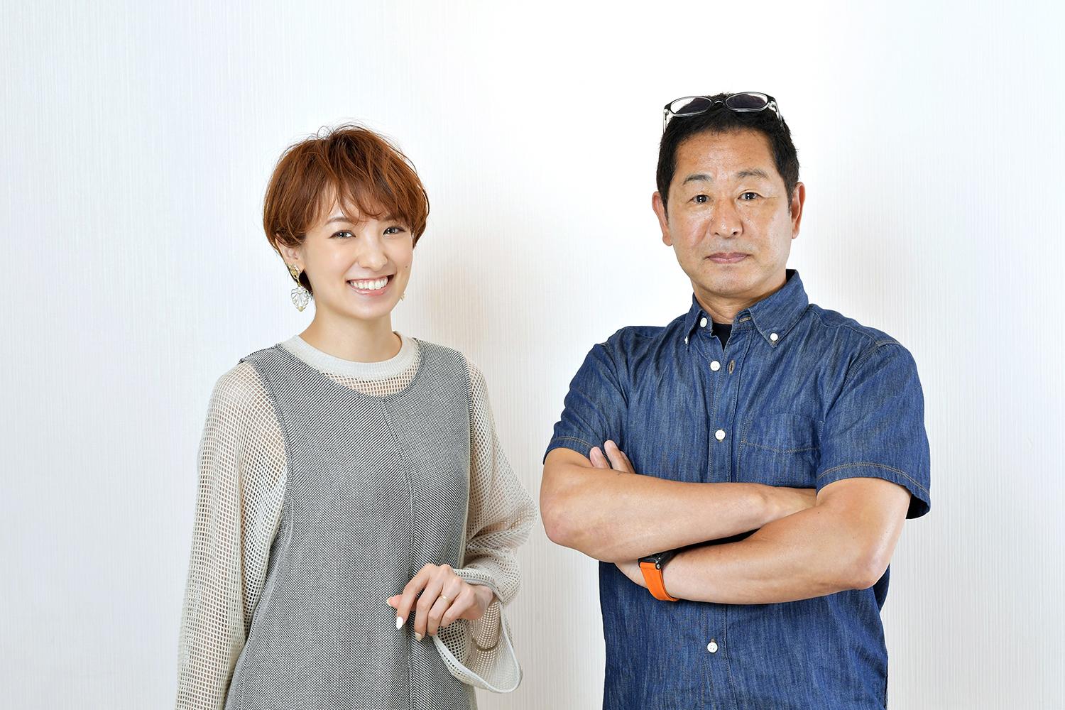 土屋圭市さんが南明奈さんとJAWA事業部長にWインタビュー
