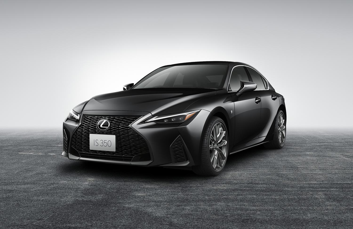レクサスIS F SPORTに黒をテーマにした２台の特別仕様車を設定！