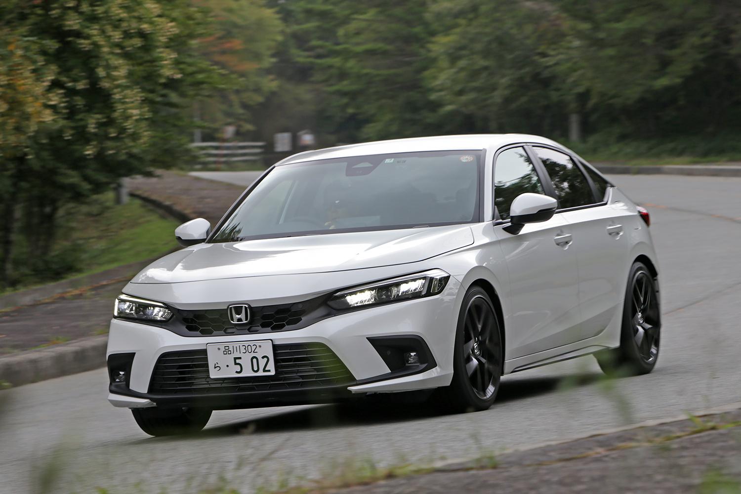 試乗 見た目に差はないが走りに違いアリ 新型シビックはcvtかmtか悩ましいその中身 自動車情報 ニュース Web Cartop 2ページ目