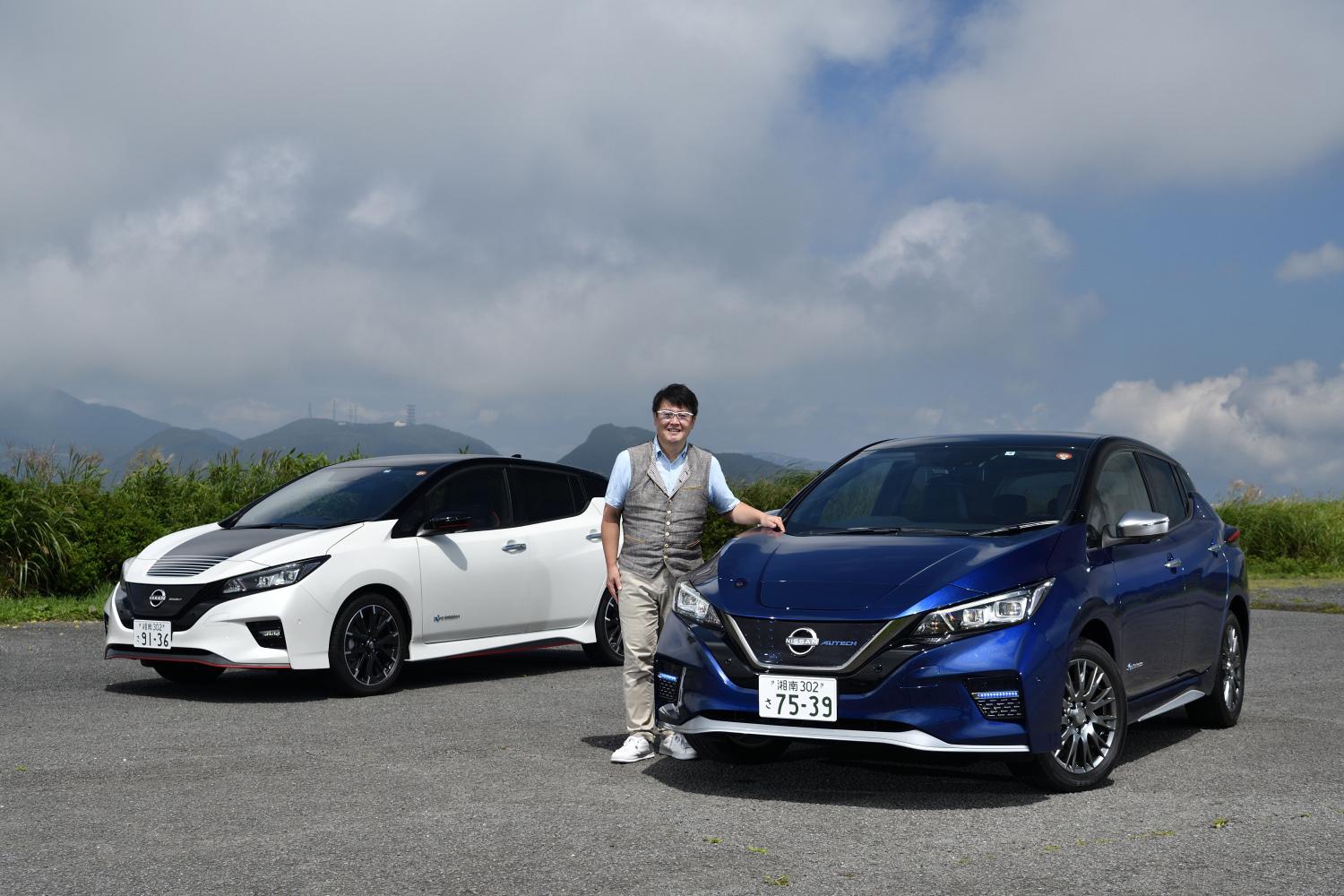 日産リーフAUTECHとリーフNISMOの比較試乗