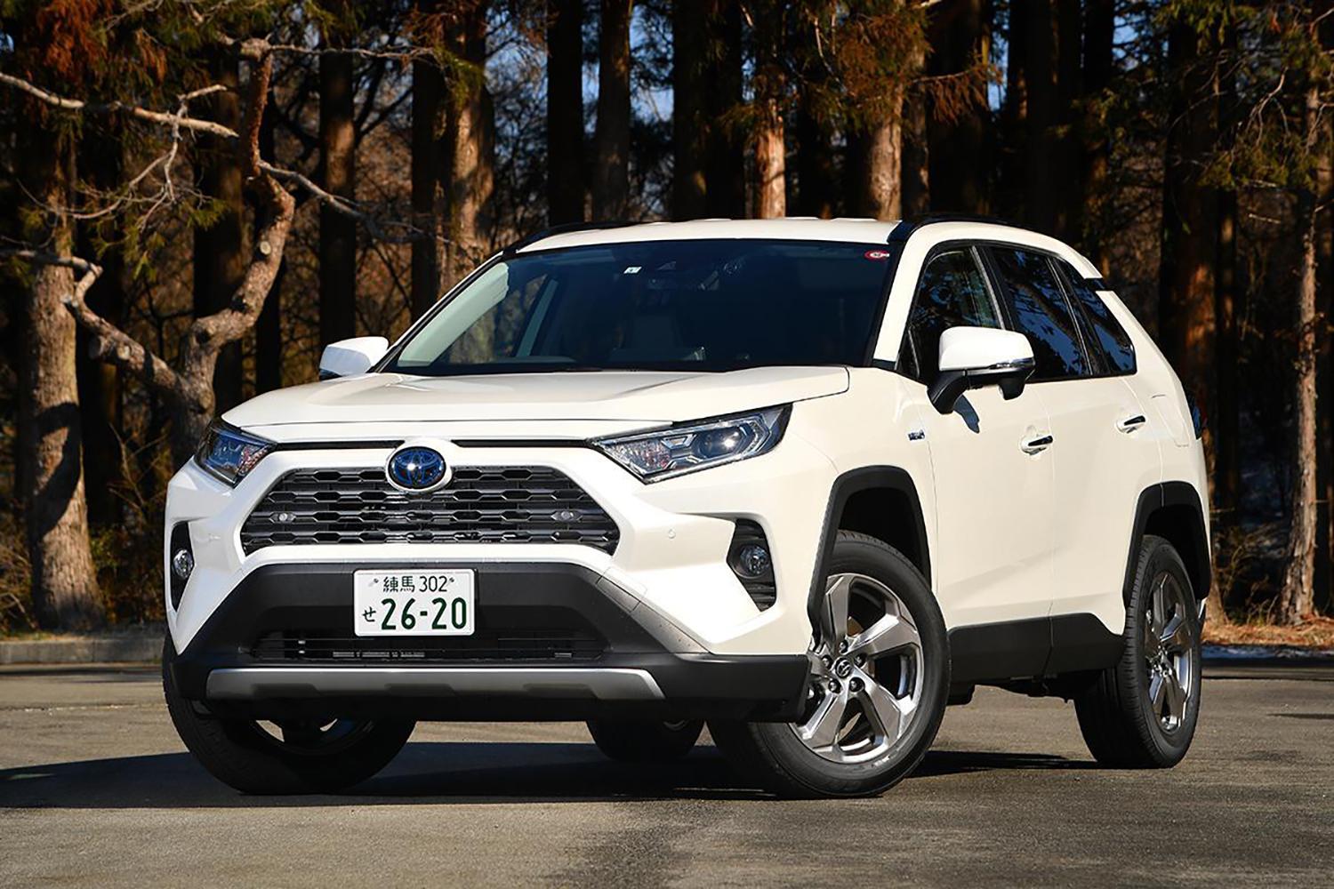 トヨタRAV4のフロントスタイリング
