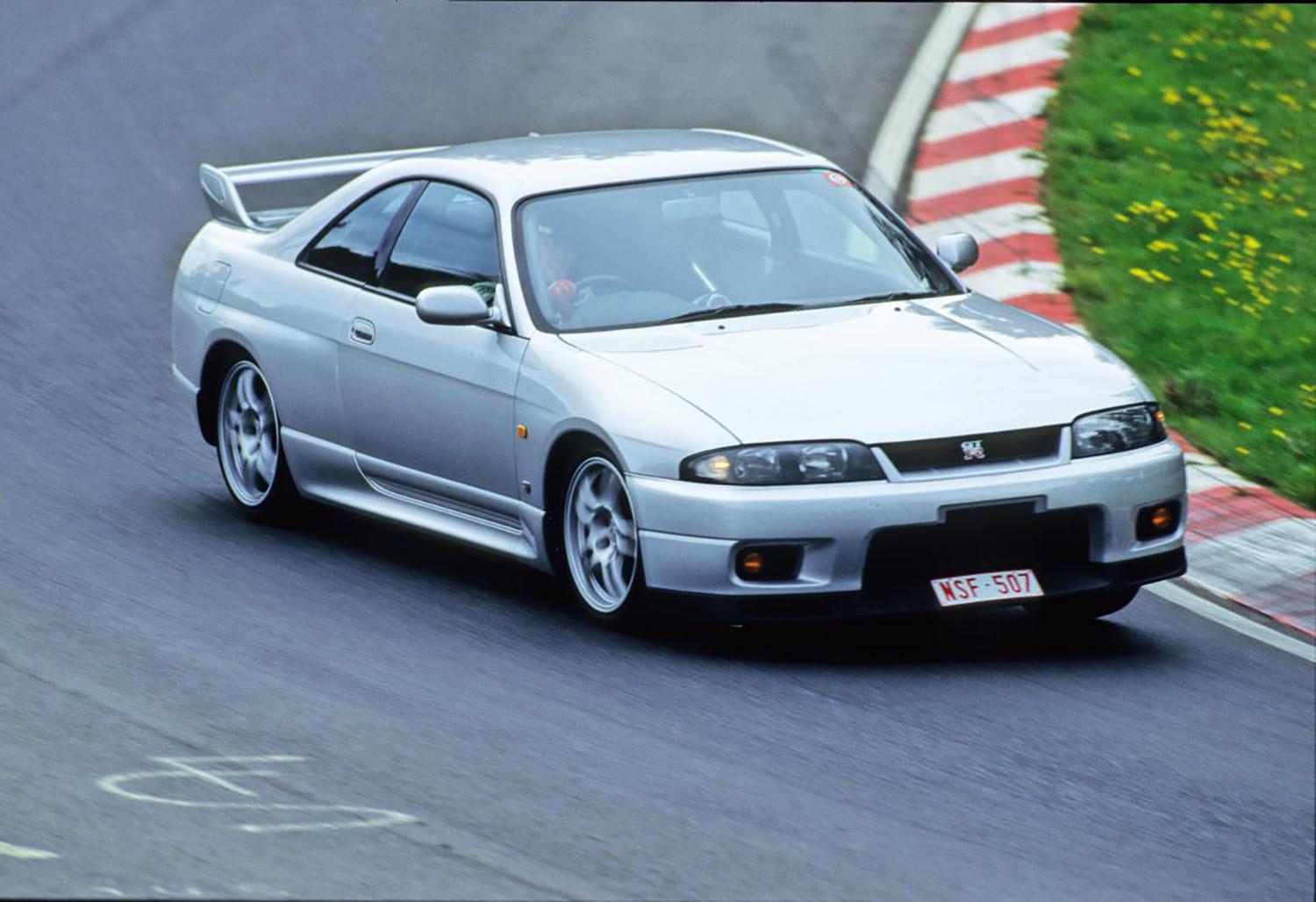 R33GT-Rニュル走行