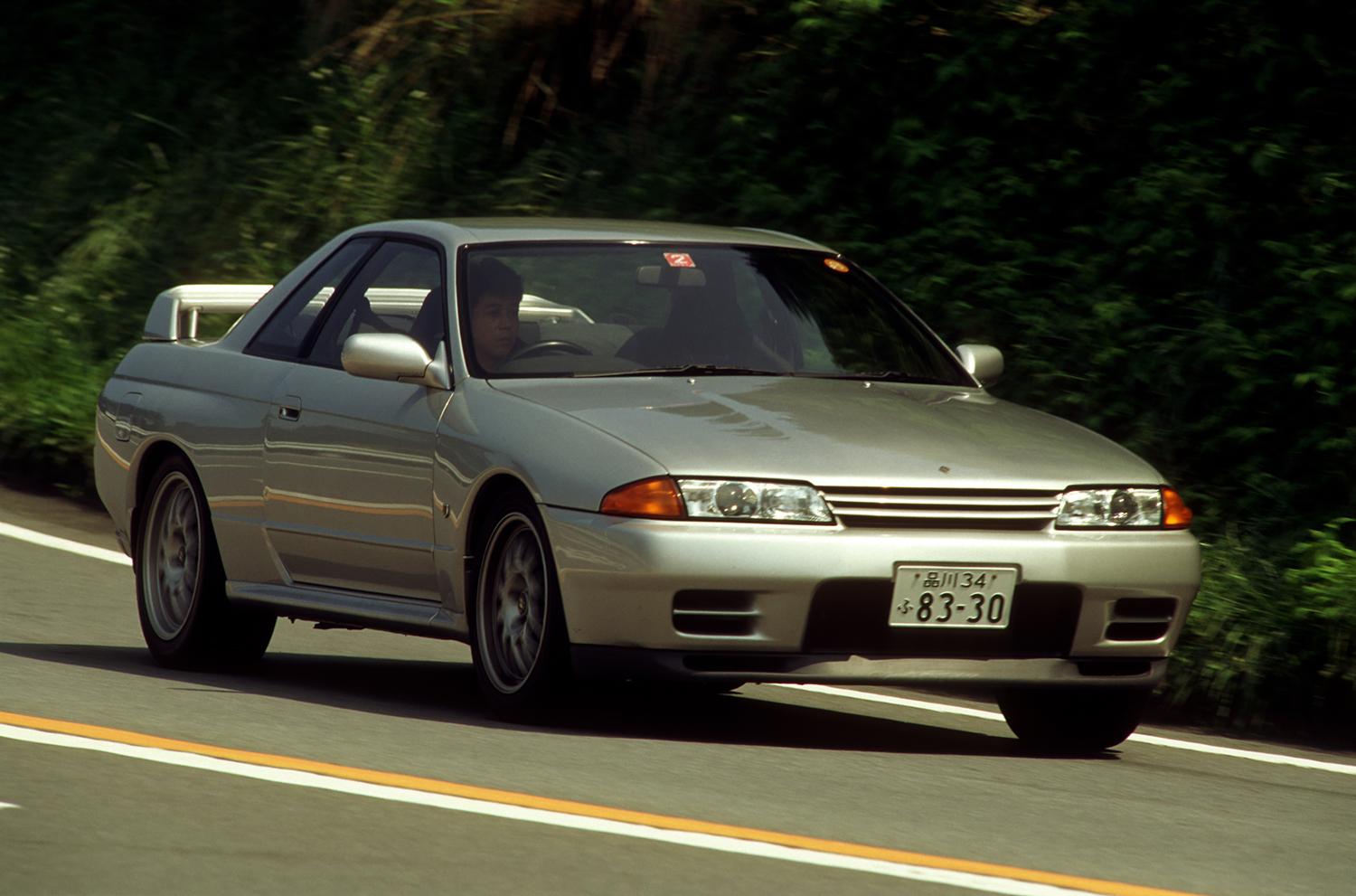 R32GT-Rの走行シーン