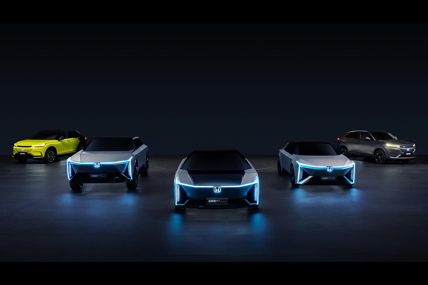 中国初のホンダブランドevはe Nシリーズ E Ns1 や E Np1 などを公開して中国での電動化戦略を発表 自動車情報 ニュース Web Cartop