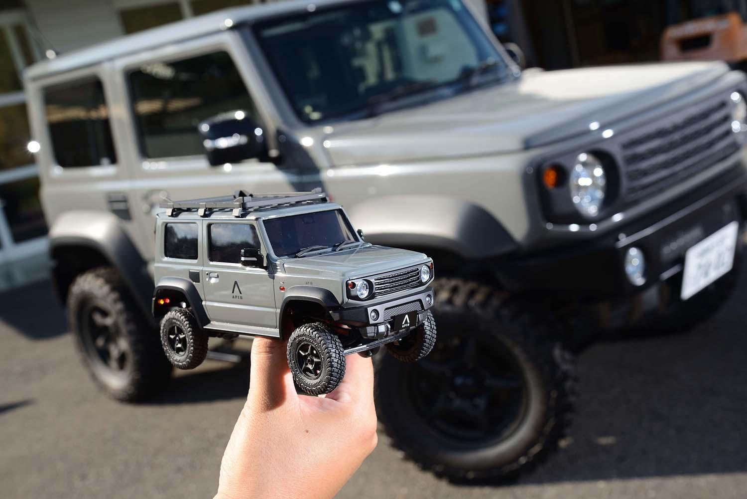 京商ミニッツ4×4 『スズキ ジムニー シエラ APIO JIMNY TS4』をモデル化 〜 画像12