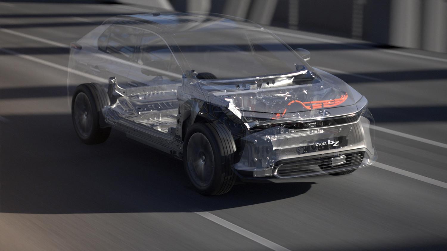 トヨタの新型BEV「bz４X」の詳細を発表