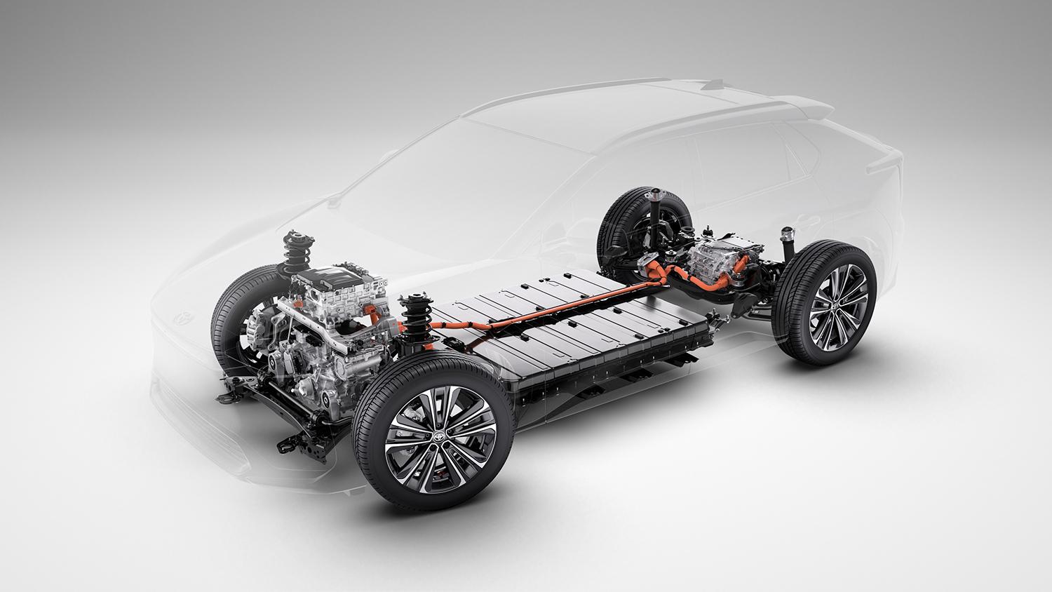 トヨタの新型BEV「bz４X」の詳細を発表