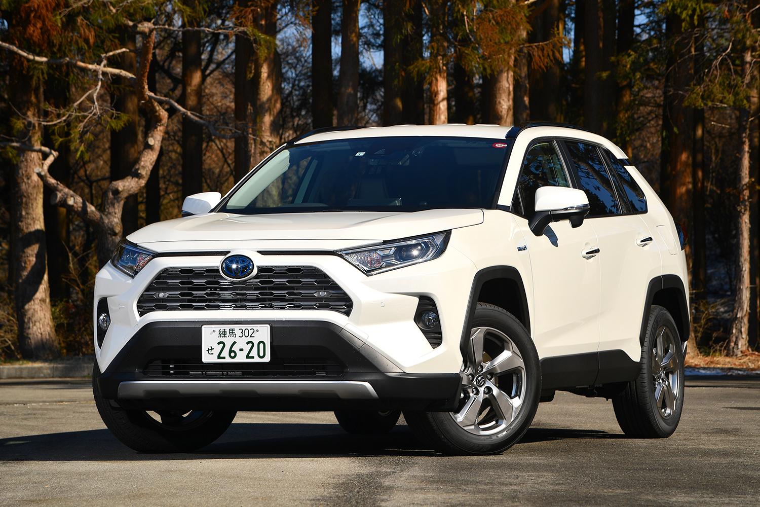 トヨタRAV4のフロントスタイリング