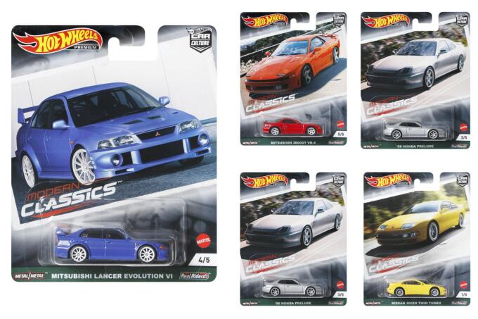 日本車ファン超必見! 日本のスポーツカーばかりを集めた「ホットウィール カーカルチャー モダン・クラシックス」が登場