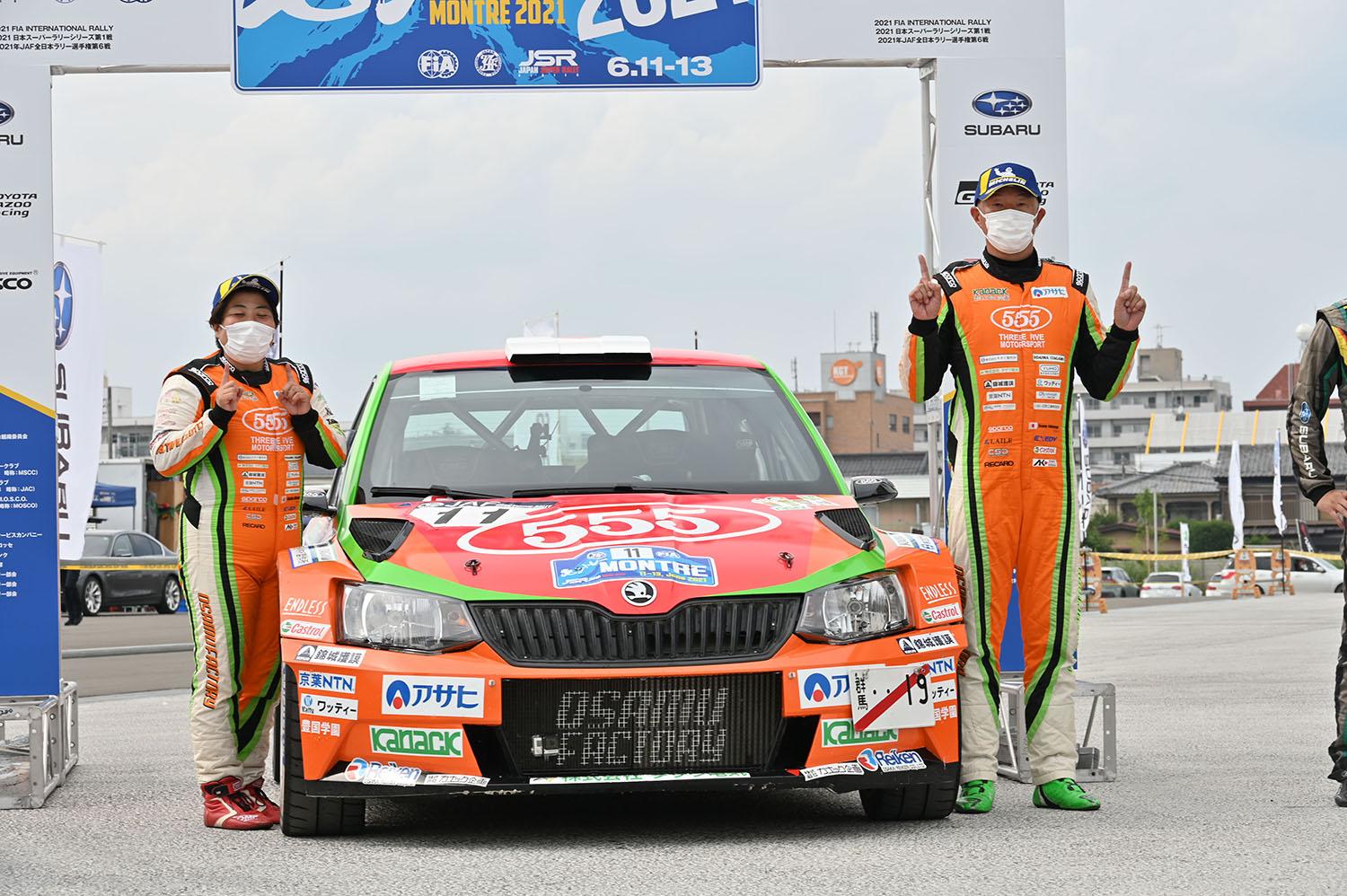 2021年の全日本ラリー選手権JN1クラスに黒船襲来！