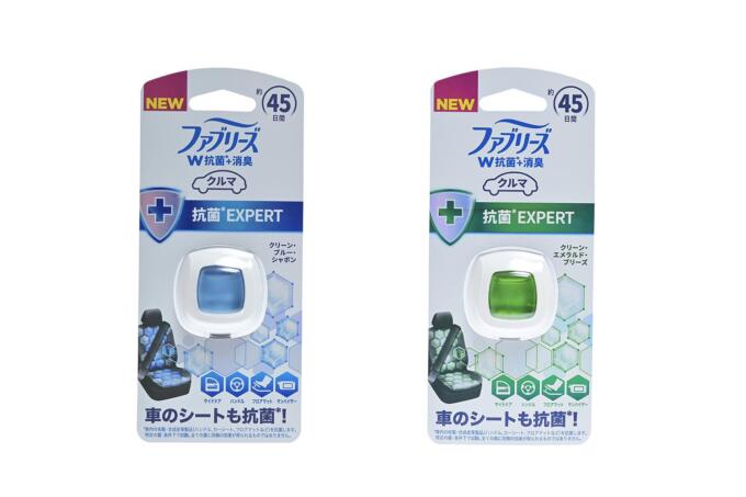 エアコン送風口に装着するだけで車内を抗菌! 「ファブリーズ イージークリップ 抗菌エキスパート」が新発売