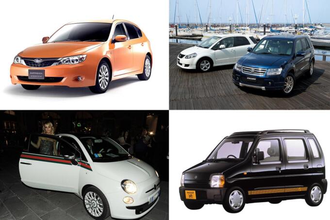 グッチにBEAMSに「バカ売れ伝説」のパルコまで! クルマとファッションの大胆コラボ車6選
