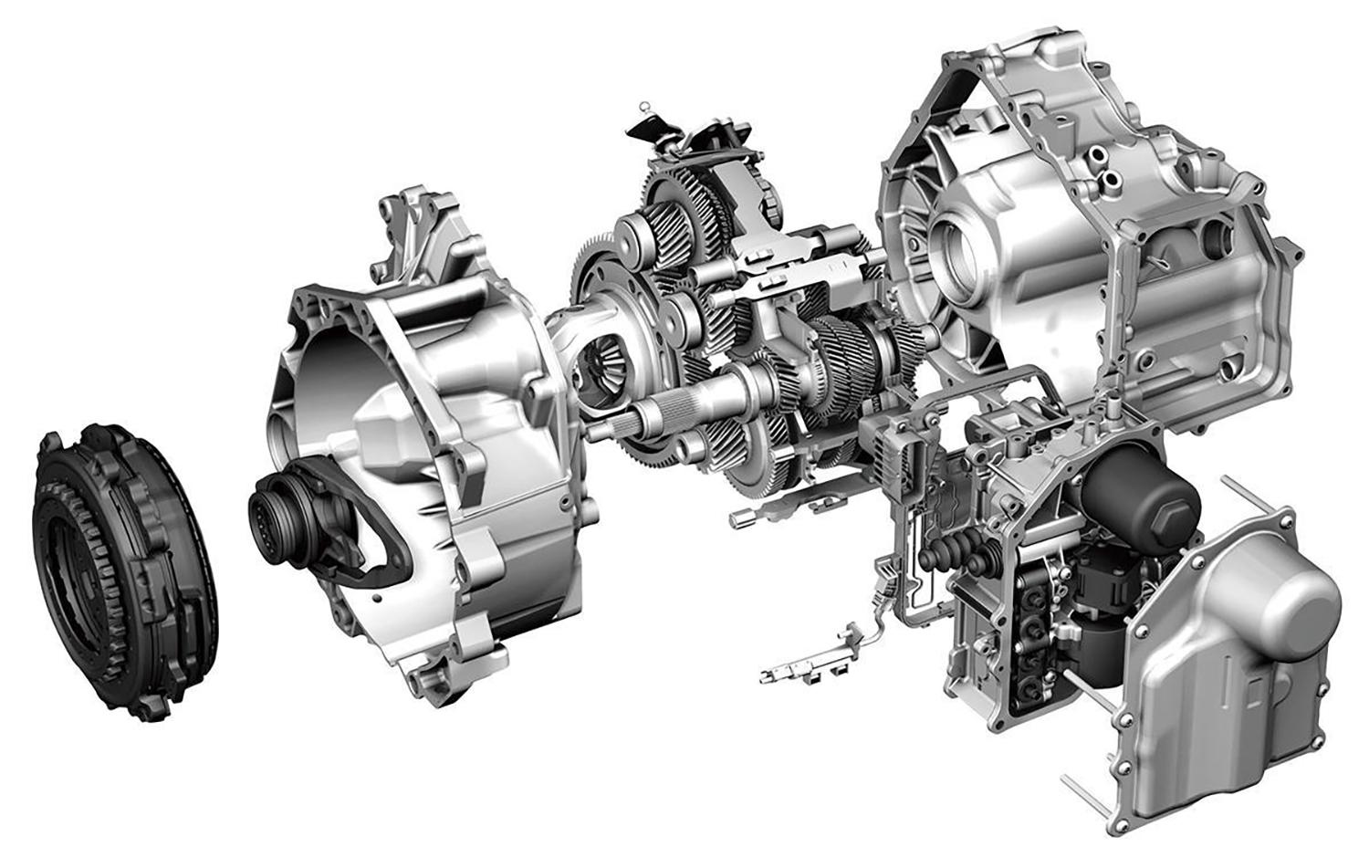 フォルクスワーゲンのDCTのカットモデル