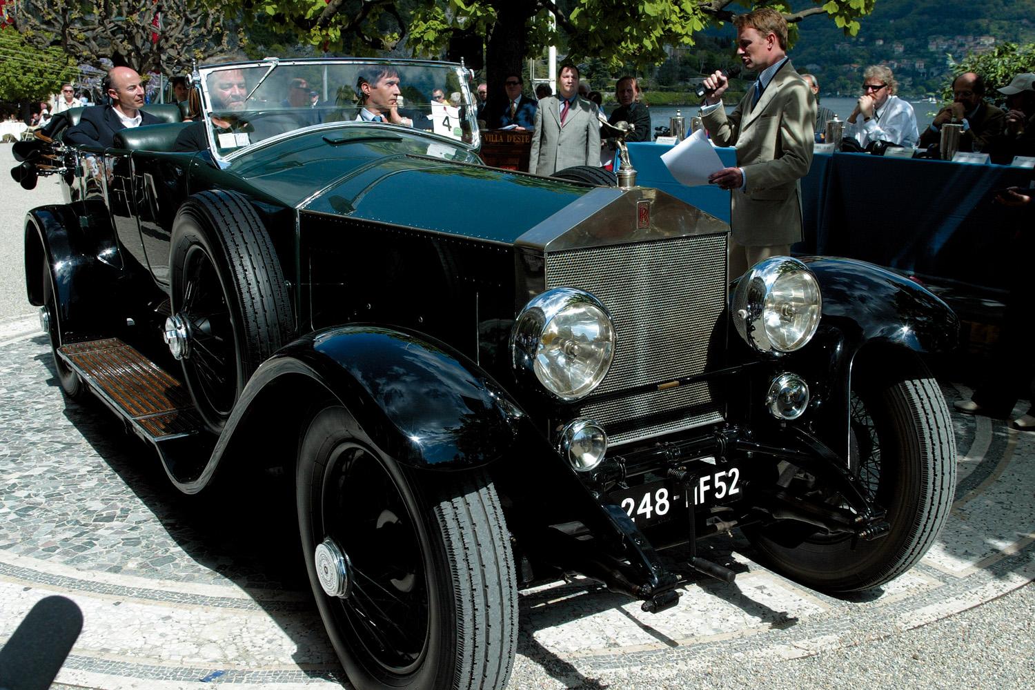 1924年式ロールス・ロイス・シルバーゴーストのフロントスタイリング