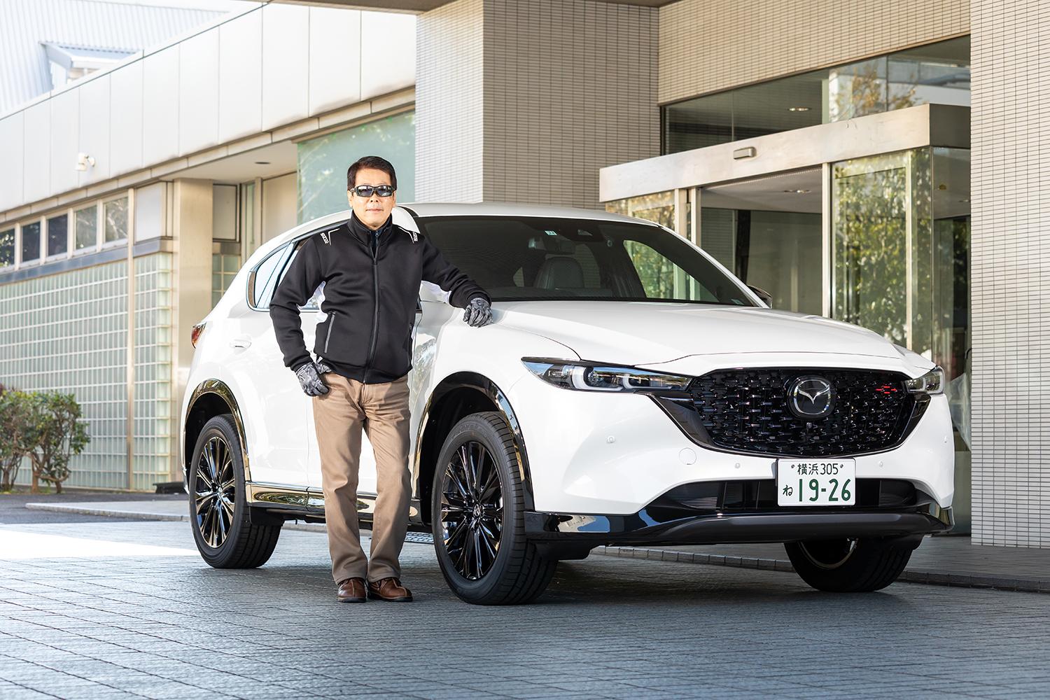 プライベートでもCX-5を所有するレーシングドライバーが変化をジャッジ