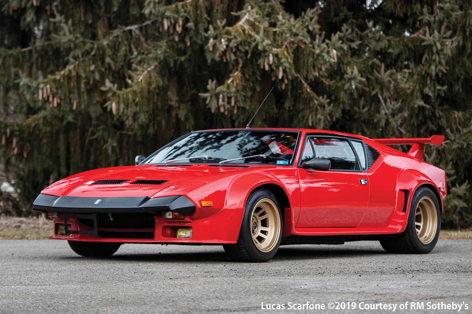 Lucas Scarfone ©2019 Courtesy of RM Sotheby’s_1985-De-Tomaso-Pantera-GT5