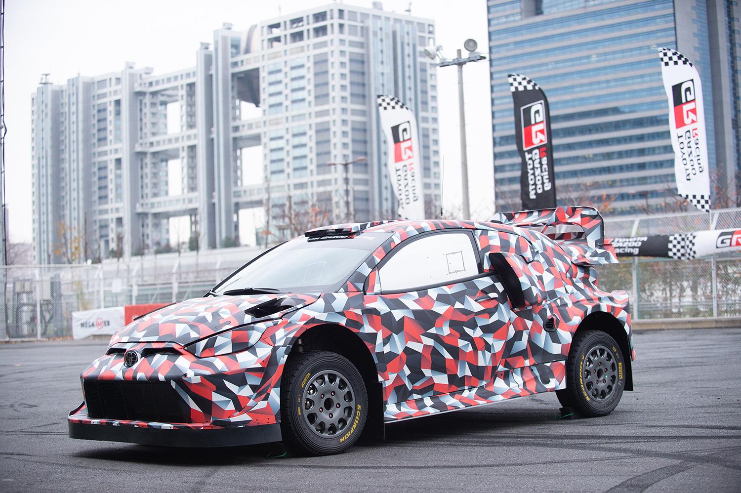 選手一同集結しGR YARIS Rally1も国内初走行! TOYOTA GAZOO Racingが