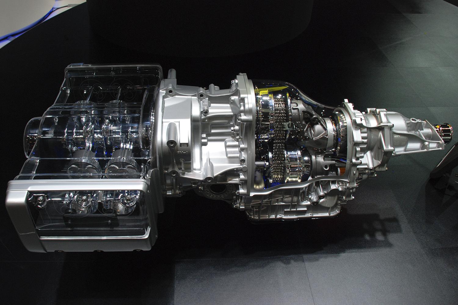 スバルのi-CVTのカットモデル 〜 画像4