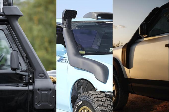 排気口じゃない 4wd車でたまに見かける黒い煙突の正体とは Web Cartop Goo ニュース 排気口じゃない 4wd車でたまに見かける黒い煙突の正体とは Web Cartop Goo ニュース