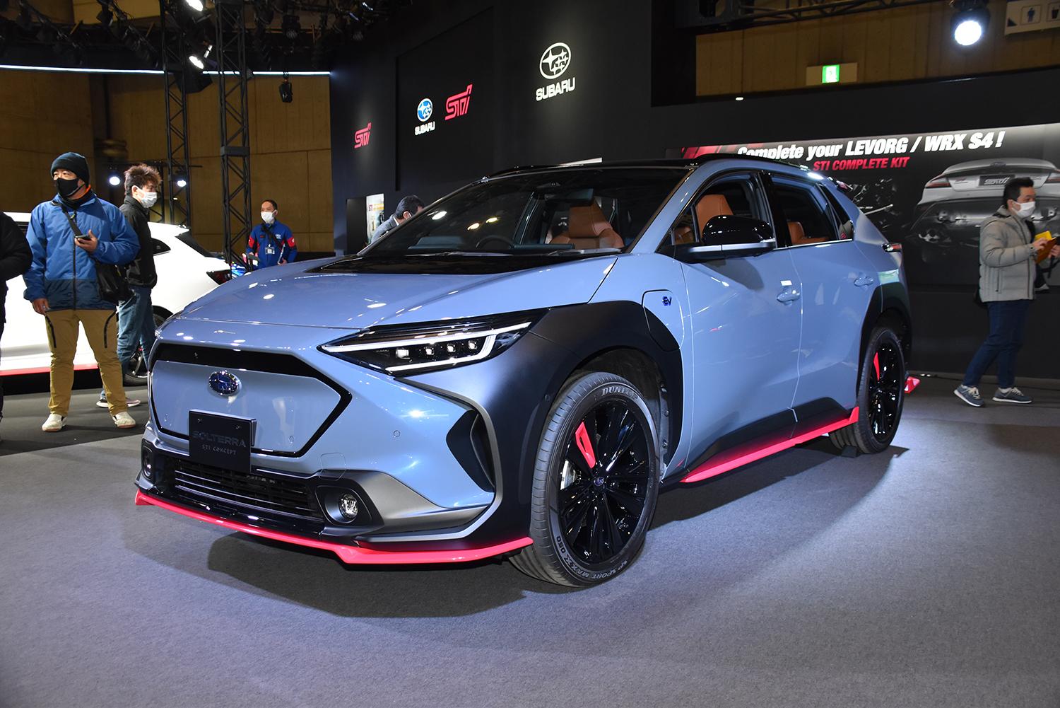 東京オートサロン2022のSUBARU／STIブース詳細