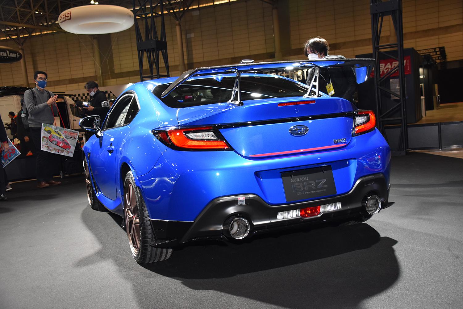 東京オートサロン2022のSUBARU／STIブース詳細