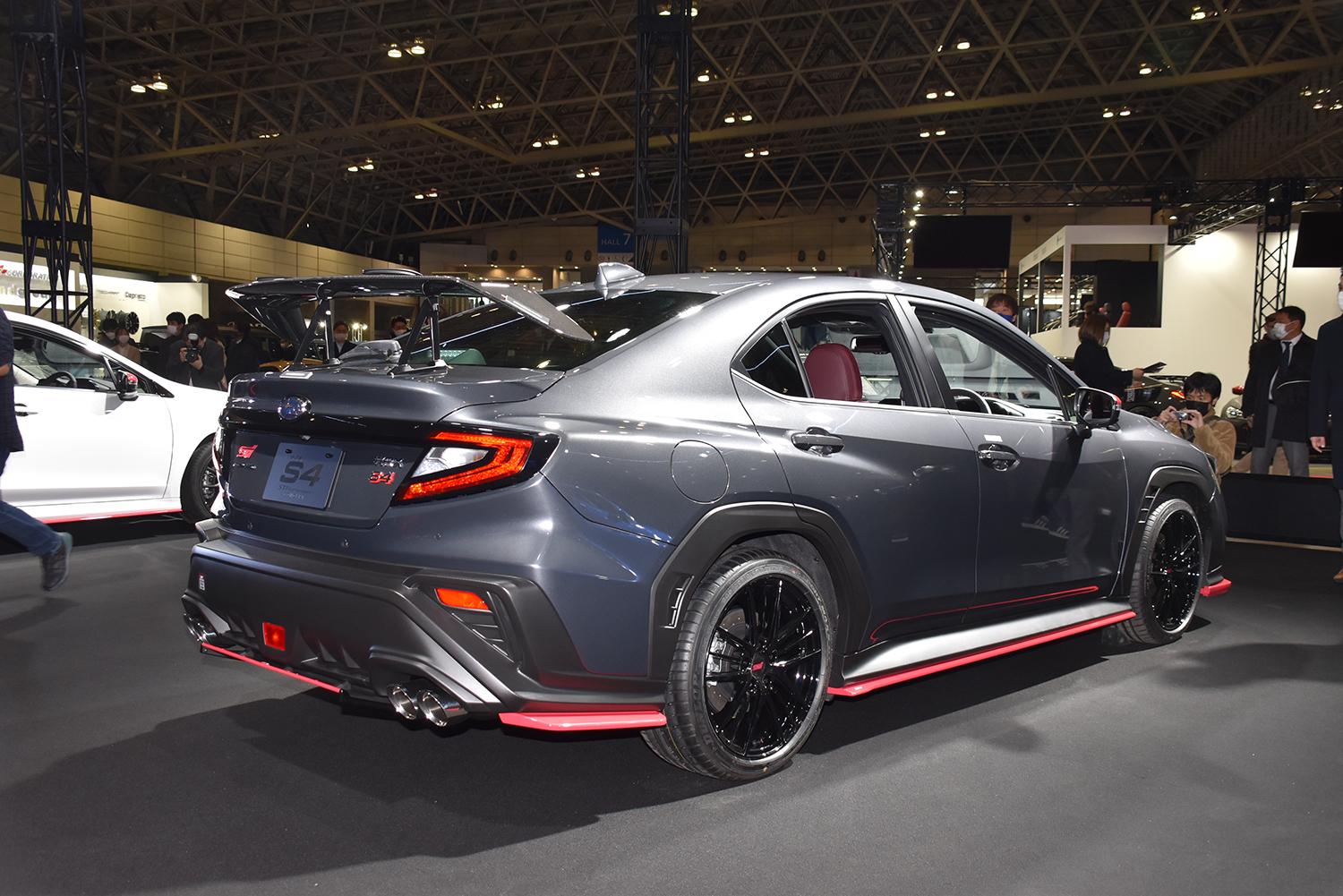 東京オートサロン2022のSUBARU／STIブース詳細