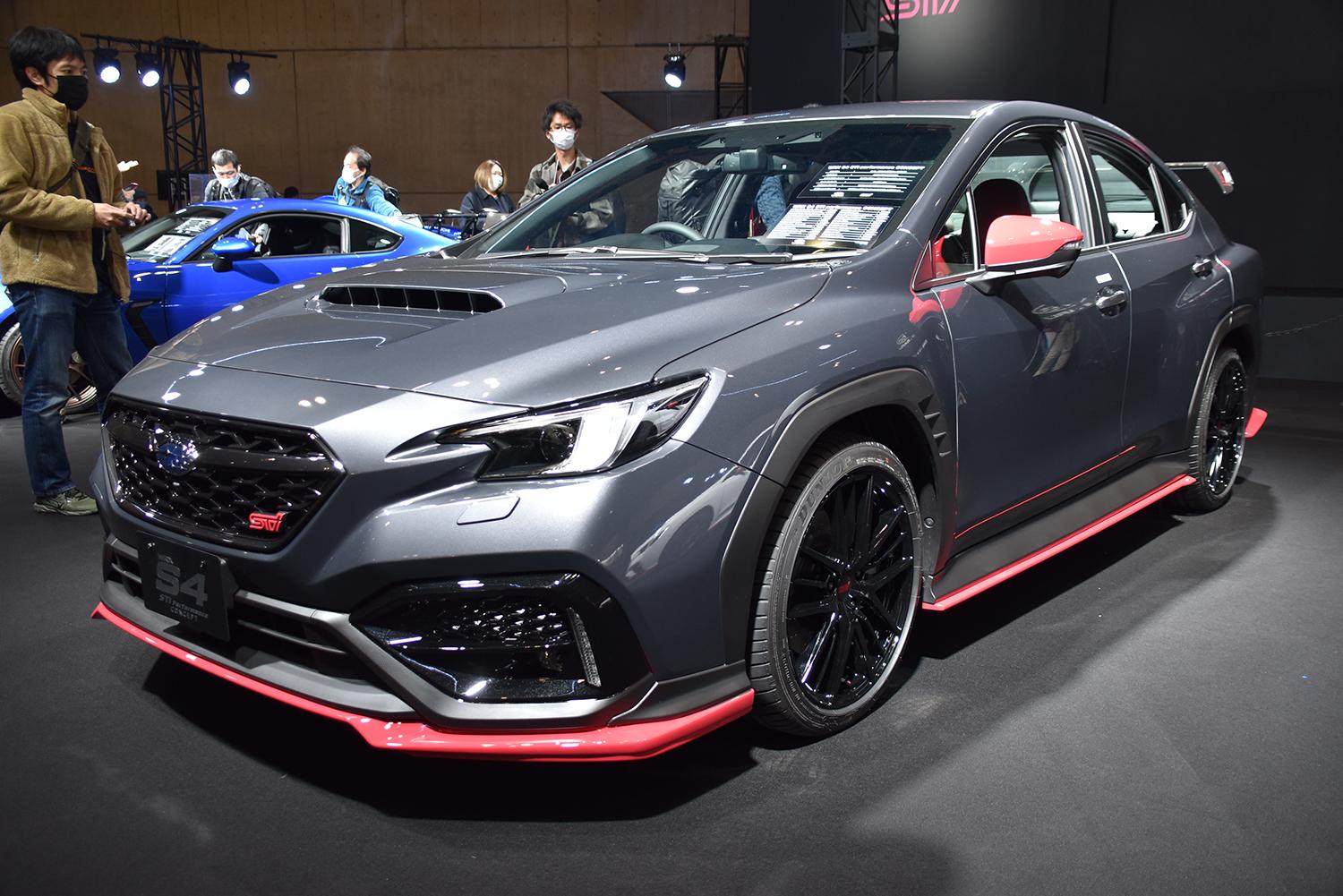 東京オートサロン2022のSUBARU／STIブース詳細