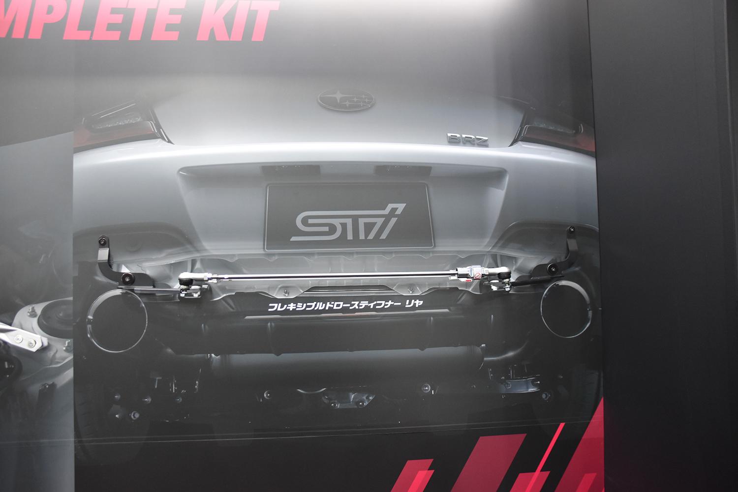 東京オートサロン2022のSUBARU／STIブース詳細