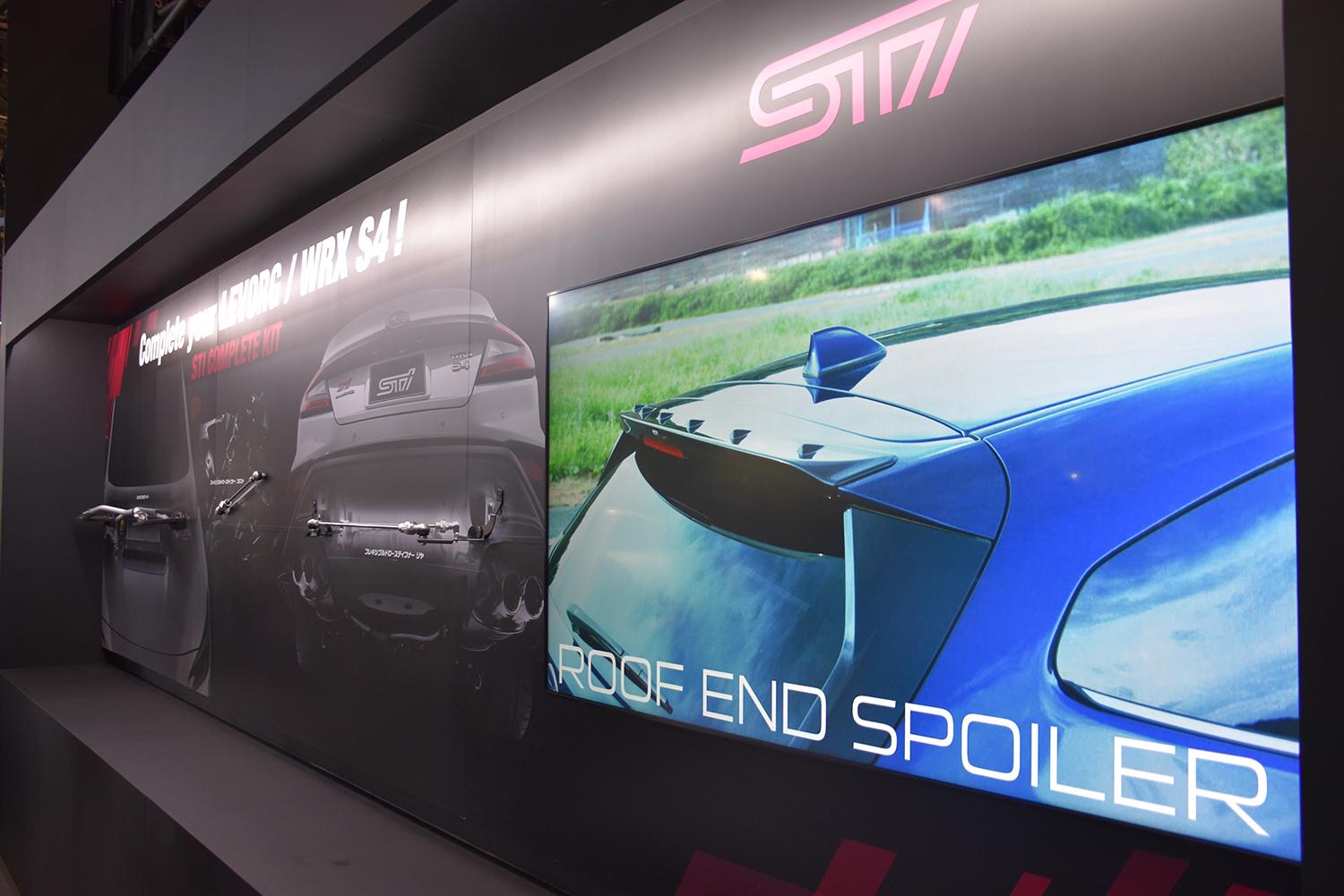 東京オートサロン2022のSUBARU／STIブース詳細