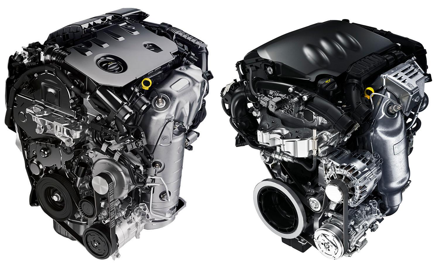 新型シトロエンC4のガソリンエンジンとディーゼルエンジン