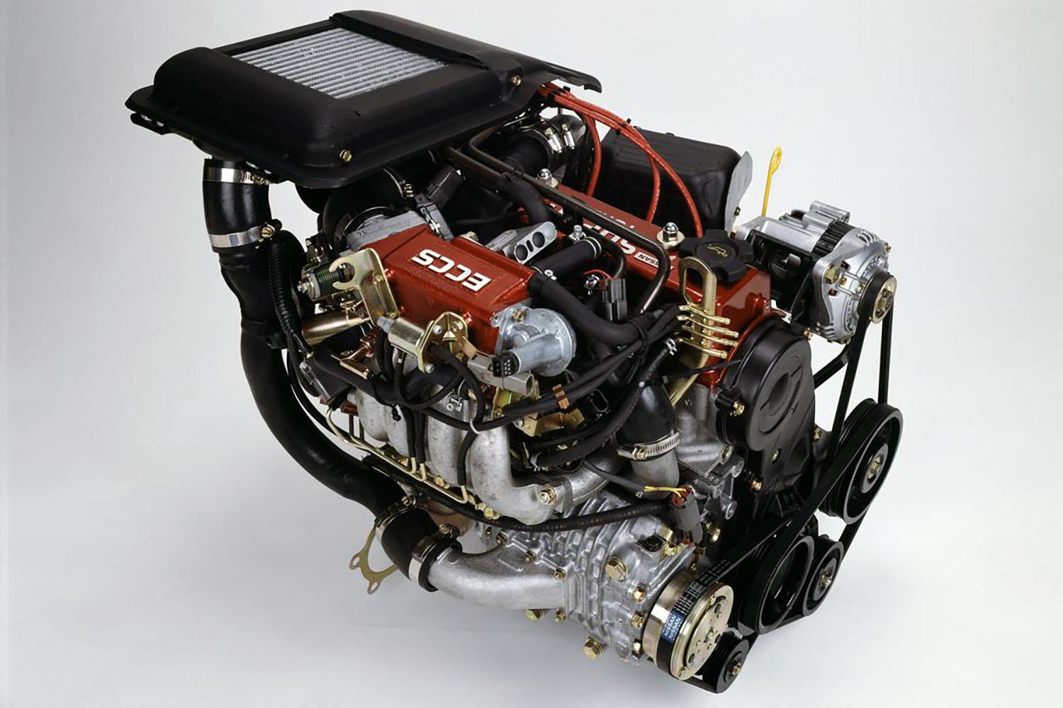 日産マーチスーパーターボのエンジン