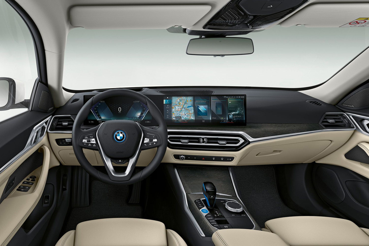BMW i4 eDrive40のインテリア 〜 画像6