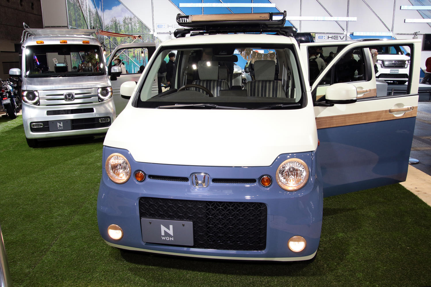 大阪オートメッセ2022年のホンダブース